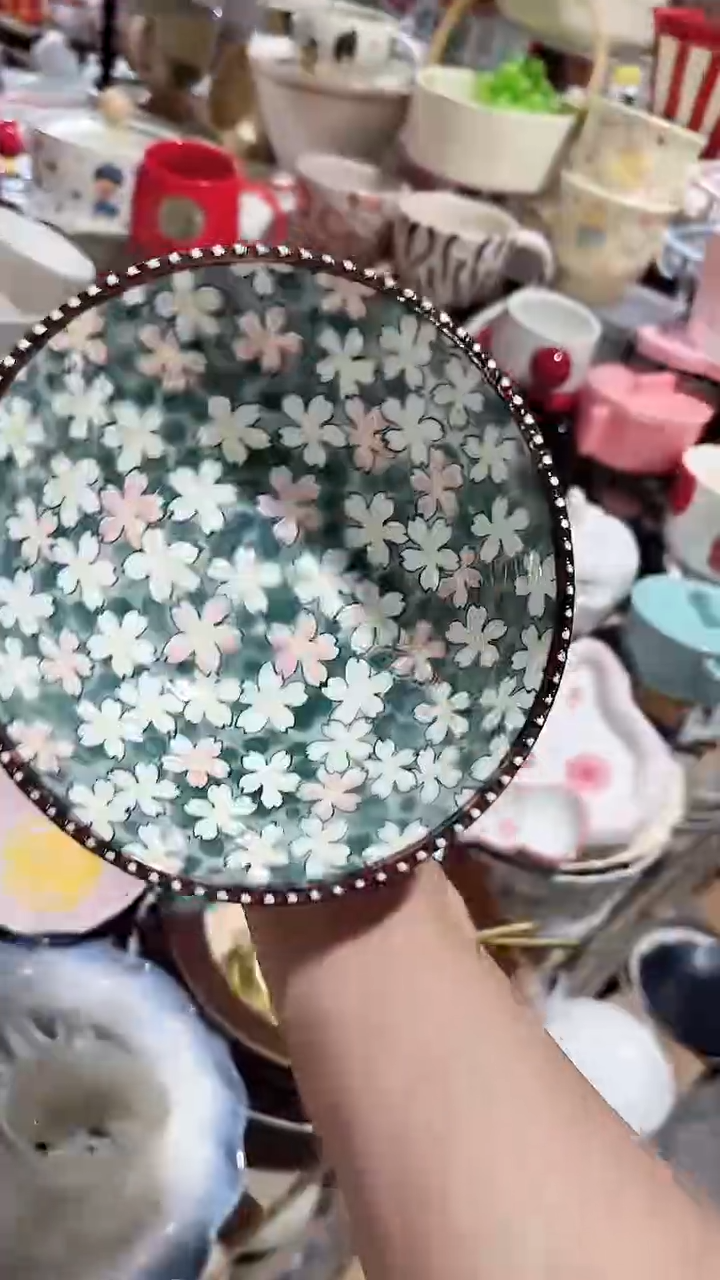 碗异形樱花碗 微瑕凑满20元包邮