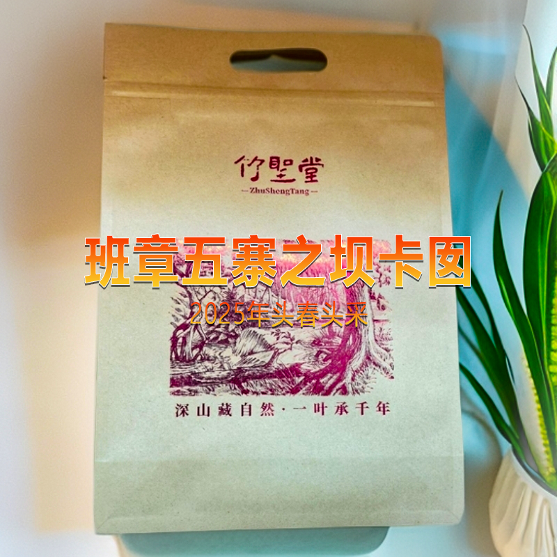 J-班章五寨之坝卡囡 生普散茶 2025年 250g/袋【老金茶庄】
