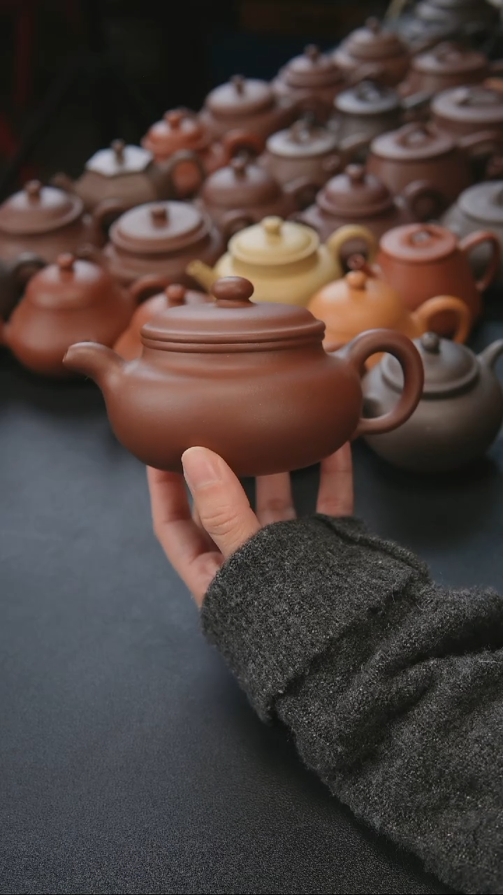 【闪购商品】紫砂茶壶紫砂壶景舟仿古230cc四号井紫泥