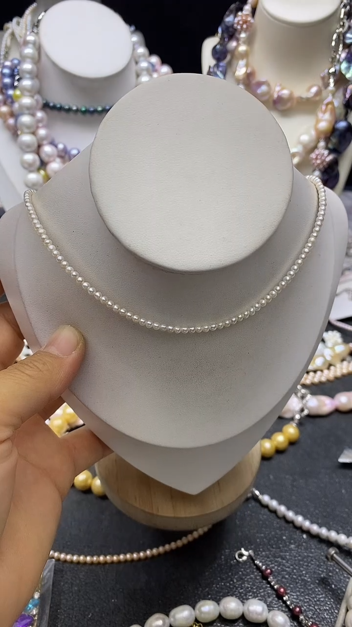 颈饰未镶嵌淡水珍珠多人