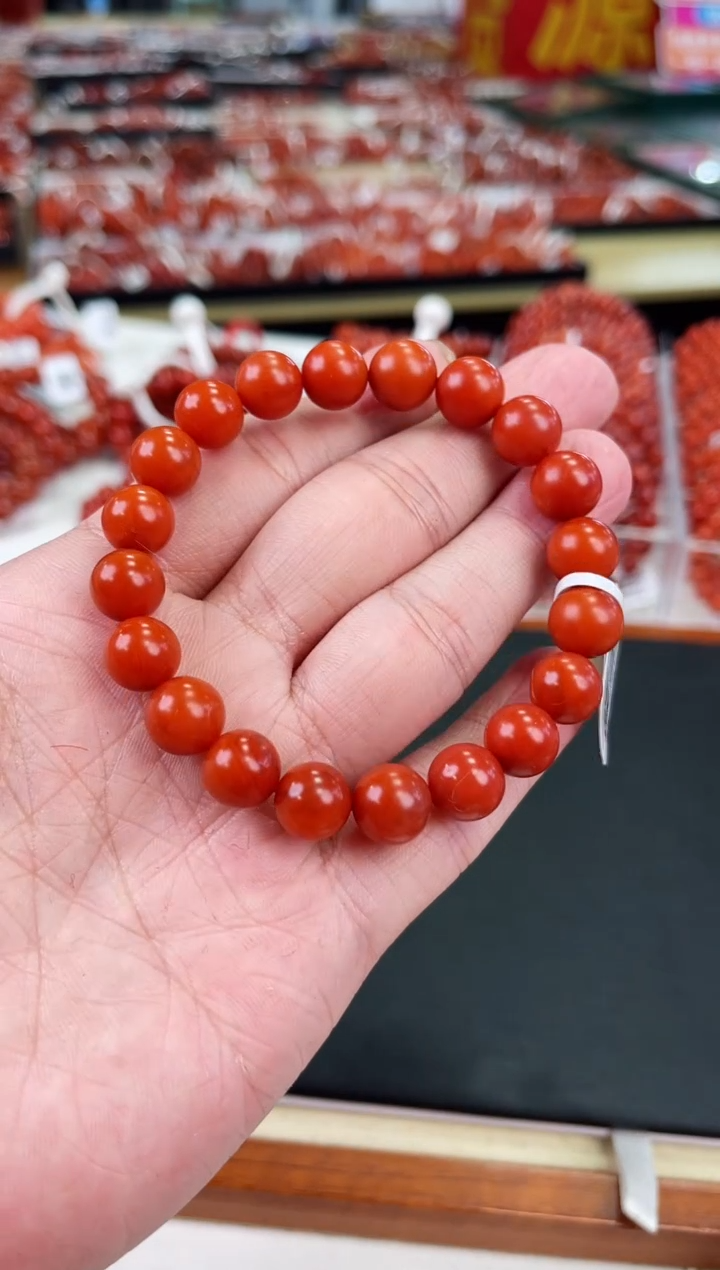 【闪购商品】南红玛瑙保山手串10+未镶嵌一个/条