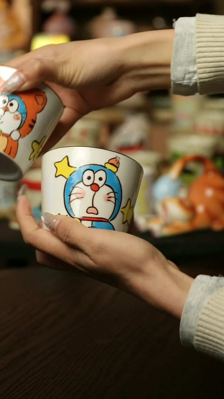 【闪购商品】杯子陶瓷景德镇高温釉下彩&A507