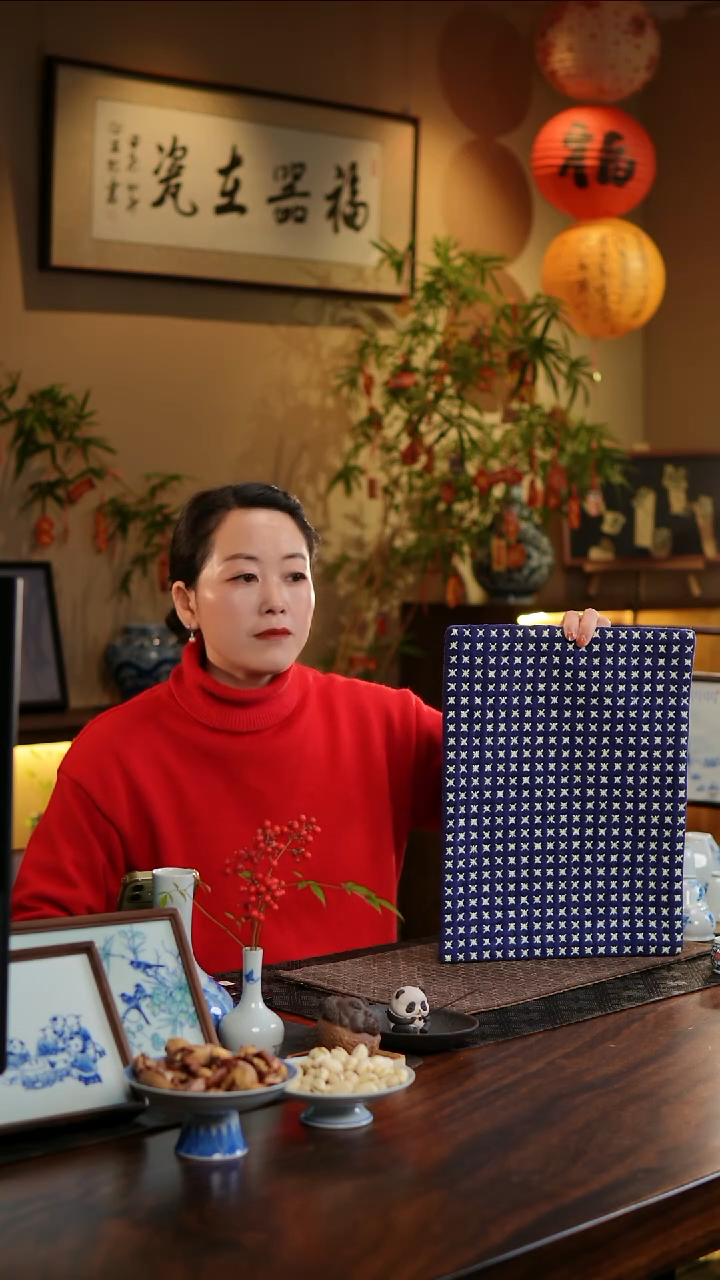 【闪购商品】织绣米字长大号茶席