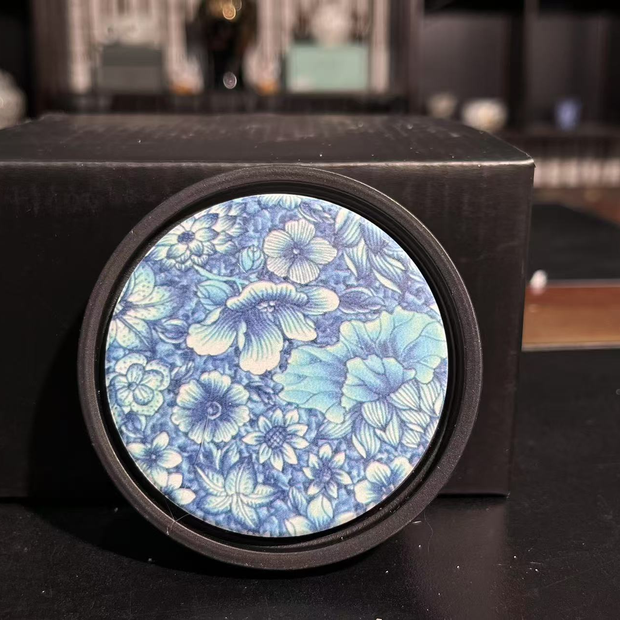 【有瓷间】青花吸水小杯垫家用