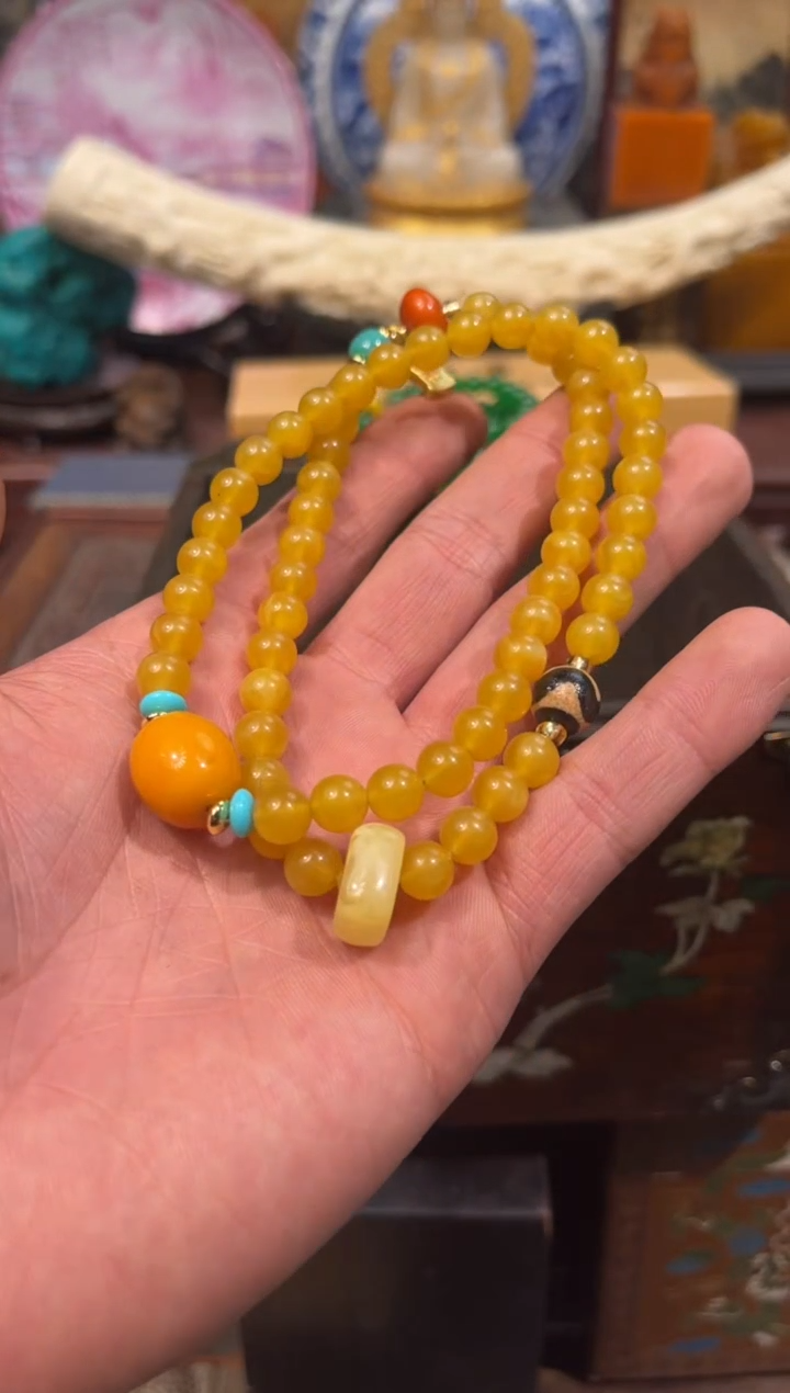 【闪购商品】蜜蜡颈饰未镶嵌31羊羊羊羊羊羊羊羊