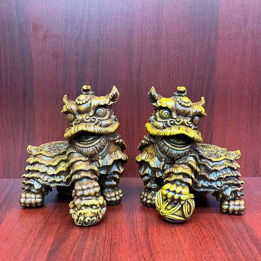 适合家居玄关办公室醒狮乙