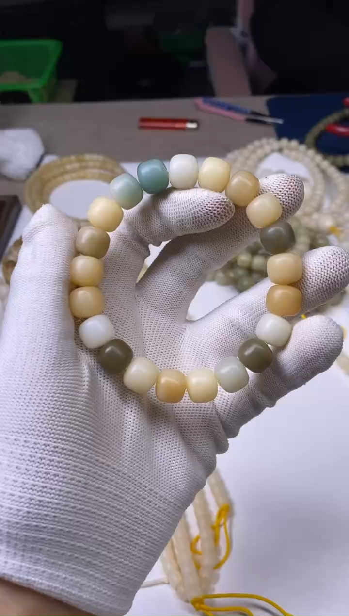 手串菩提根/象牙果大****手大海