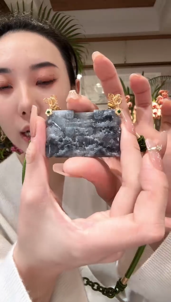 【闪购商品】翡翠颈饰未镶嵌国风