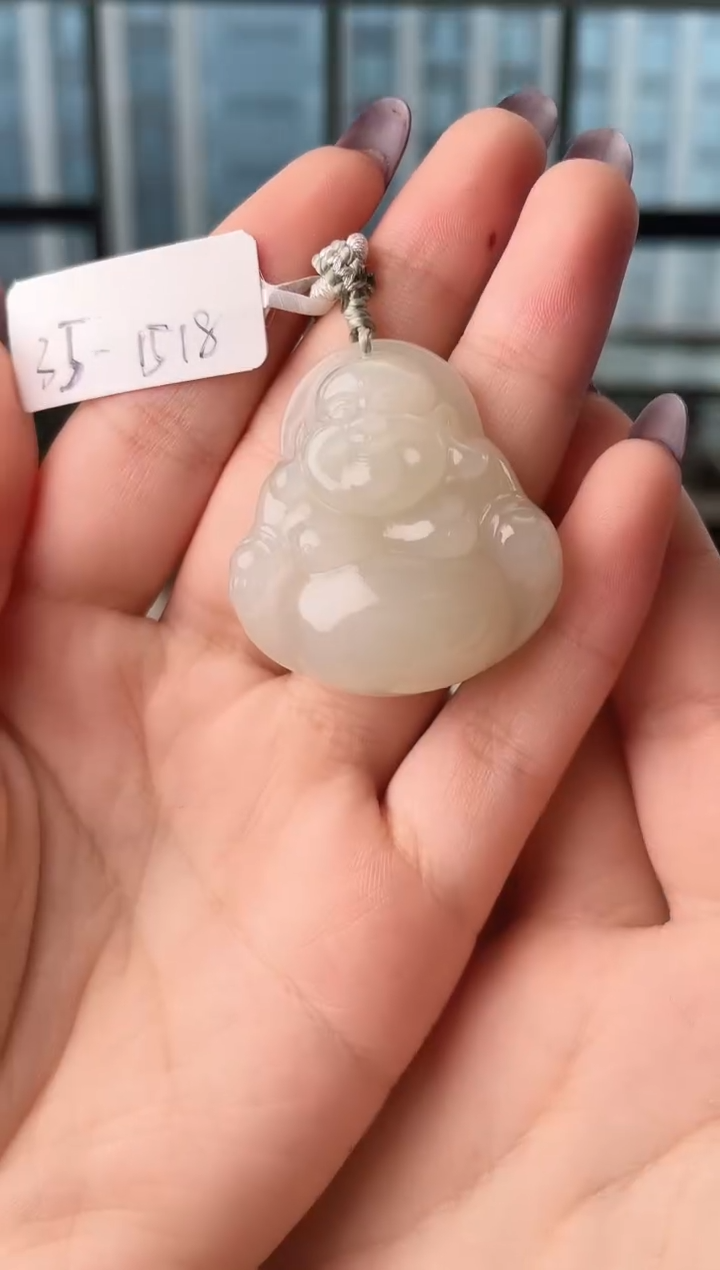 颈饰未镶嵌和田玉佛公 1518