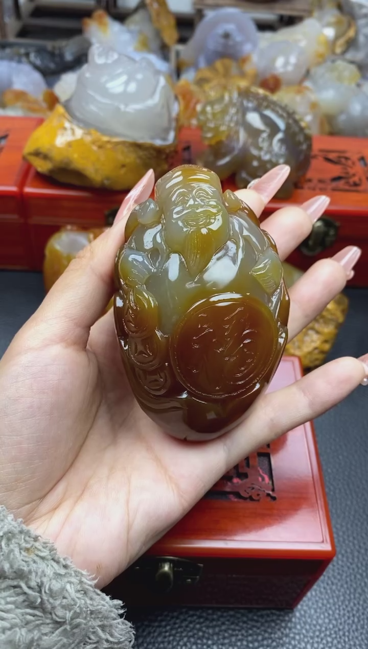 【闪购商品】玛瑙/玉髓手把未镶嵌00