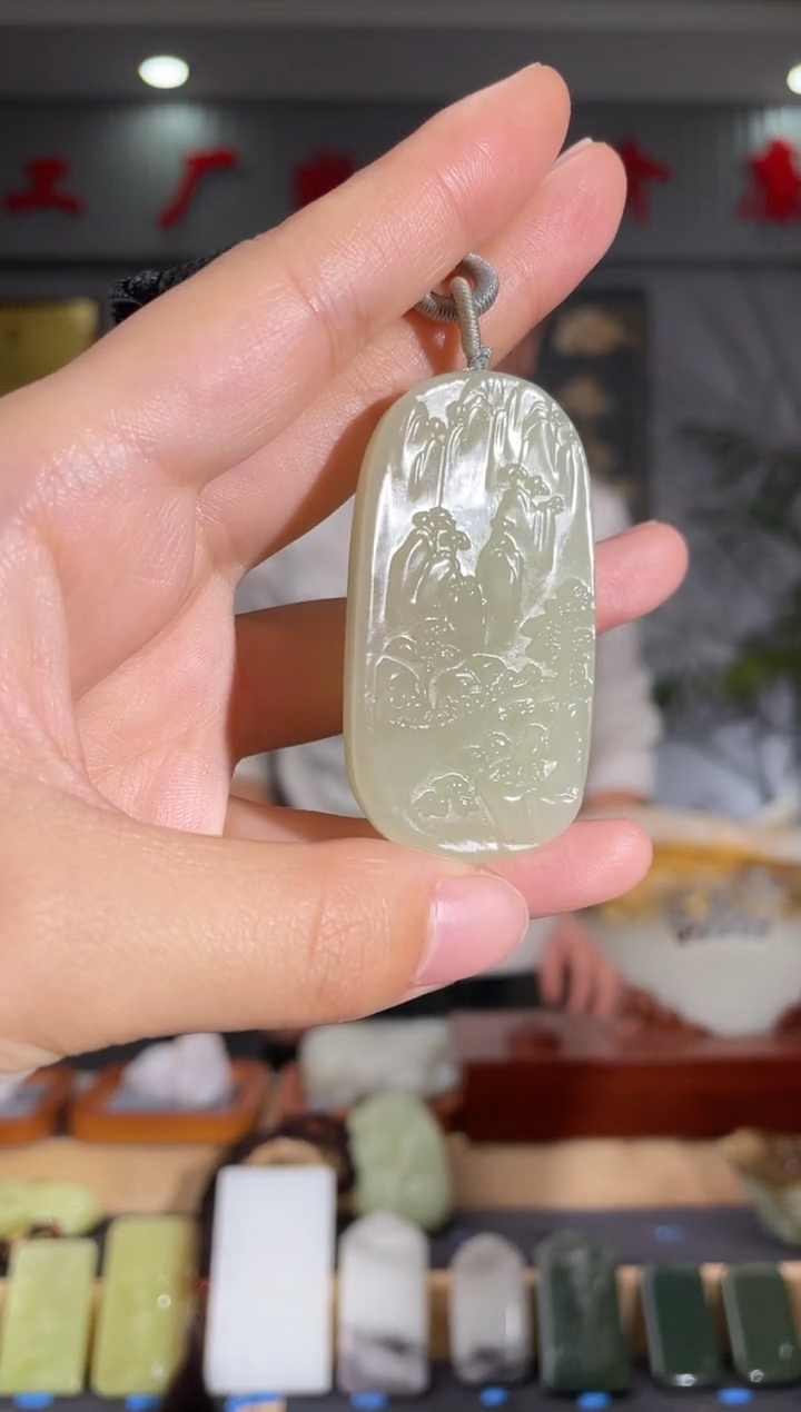 【闪购商品】和田玉颈饰未镶嵌拍一发一 多样性发货