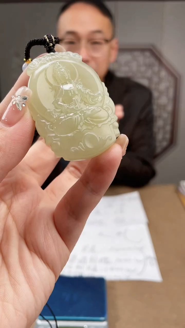 【闪购商品】定制和田玉多样性发货拍一发一 12074