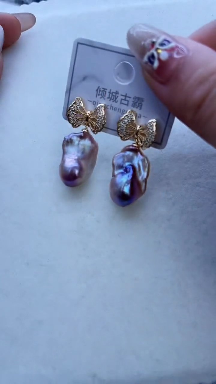 【闪购商品】淡水珍珠耳饰未镶嵌798