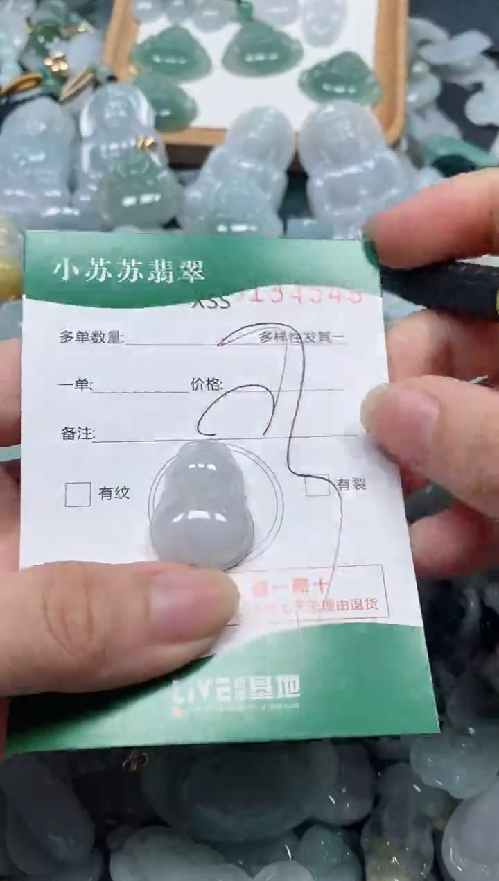 【闪购商品】翡翠颈饰未镶嵌闪购商品0134546