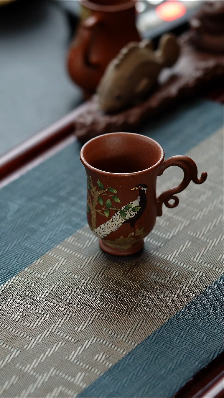 紫砂茶杯紫砂主人杯
