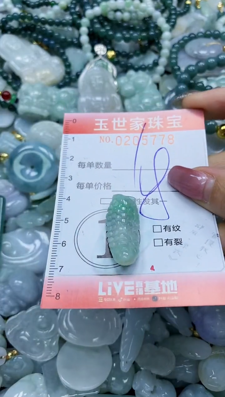 【闪购商品】翡翠颈饰未镶嵌闪购0205778