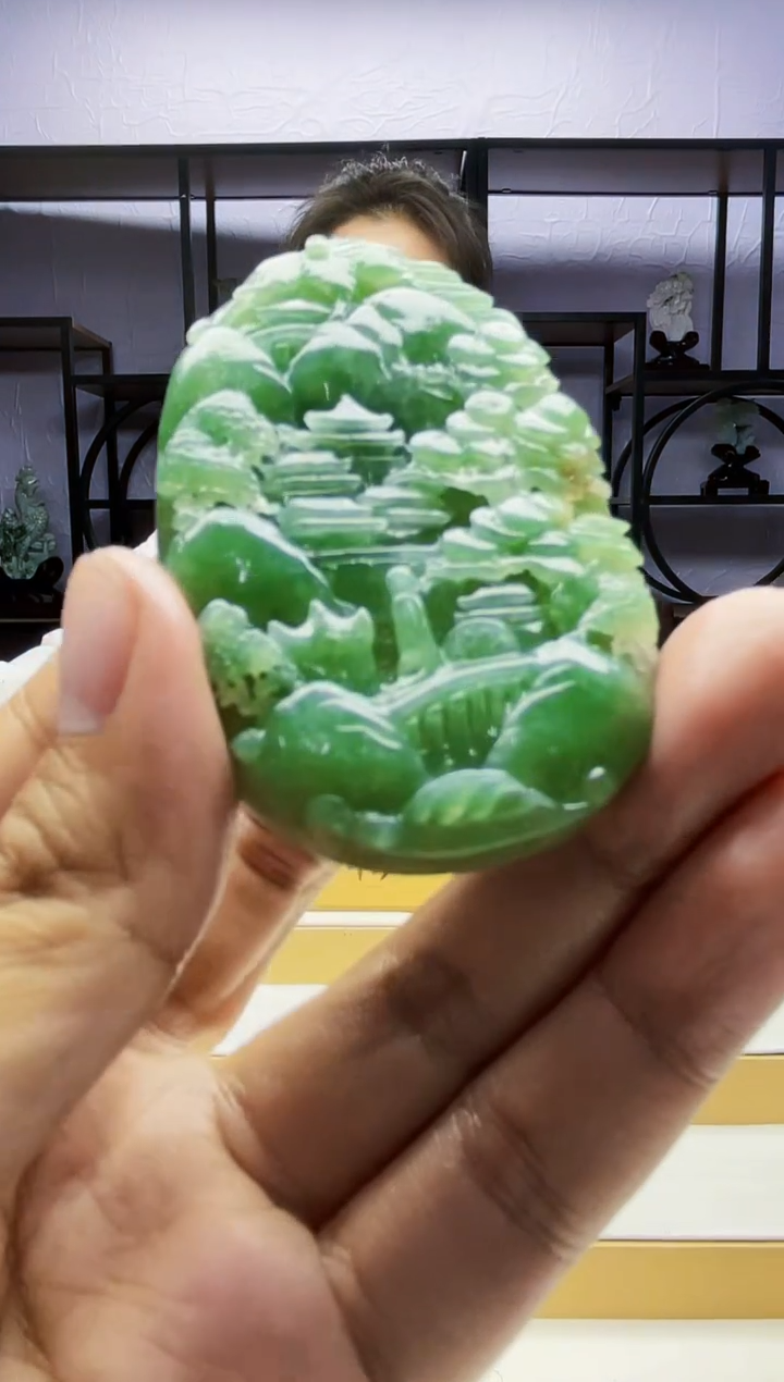 【闪购商品】定制翡翠未镶嵌毛货02090074