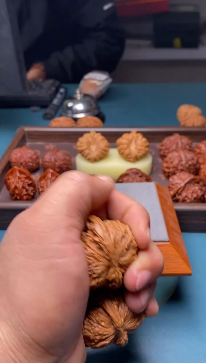 把件文玩核桃太****房麒麟纹a929