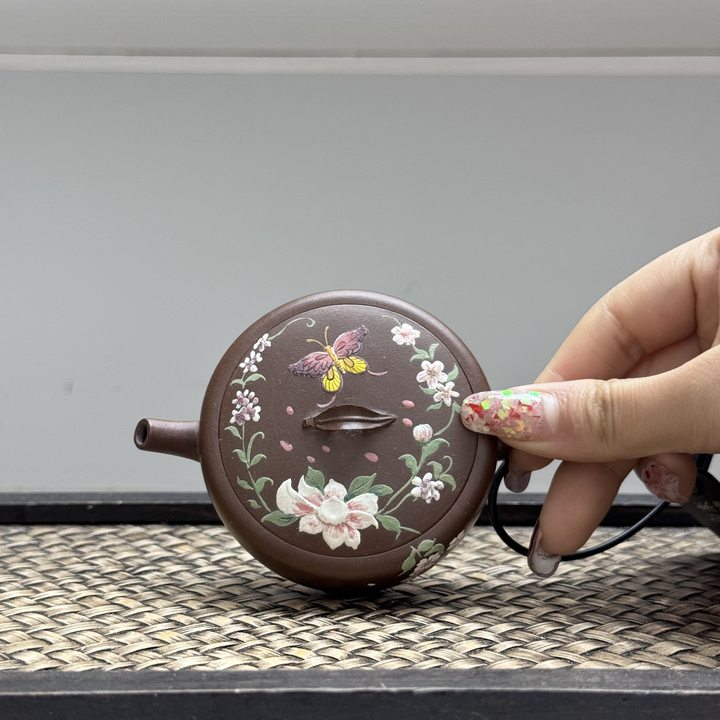 【古月壶来】FY339上等紫泥汉瓦100cc