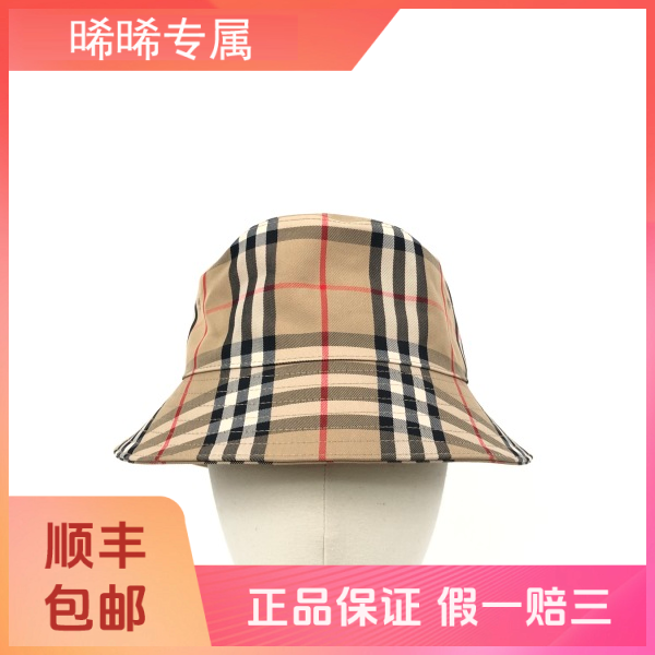 妃鱼/博柏利/棉/帽子/95新/s零三一一