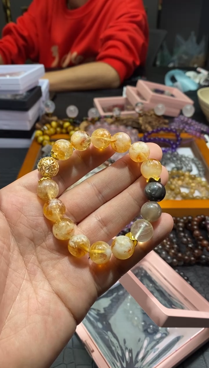 【闪购商品】水晶手链合金晨曦水晶18