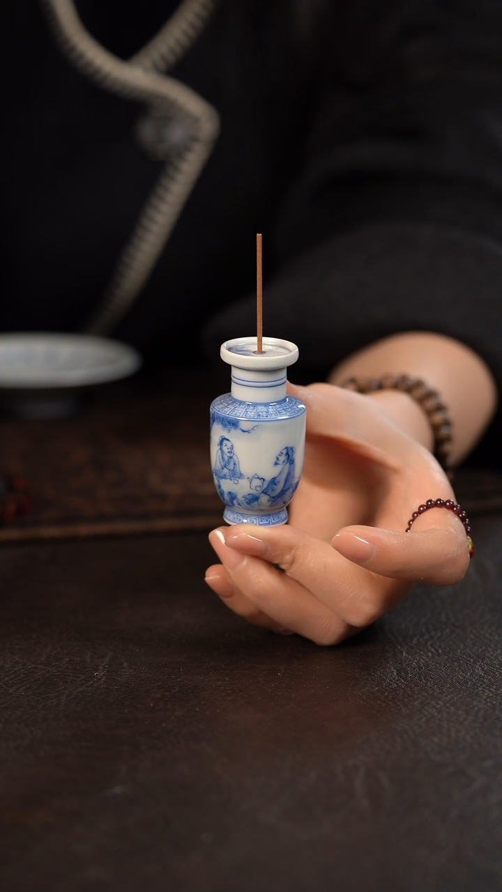 【闪购商品】杯愚公坊品茗图香插亲工