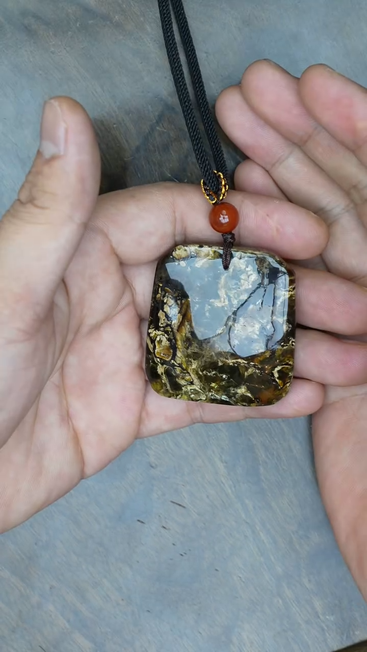 【闪购商品】琥珀裸石未镶嵌抚顺吊坠序号3