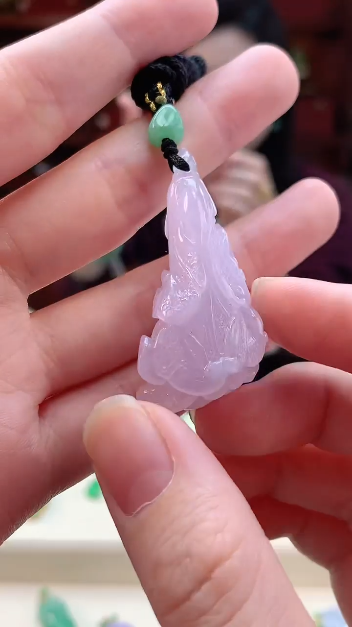 【闪购商品】翡翠颈饰未镶嵌赠礼盒证书 敏