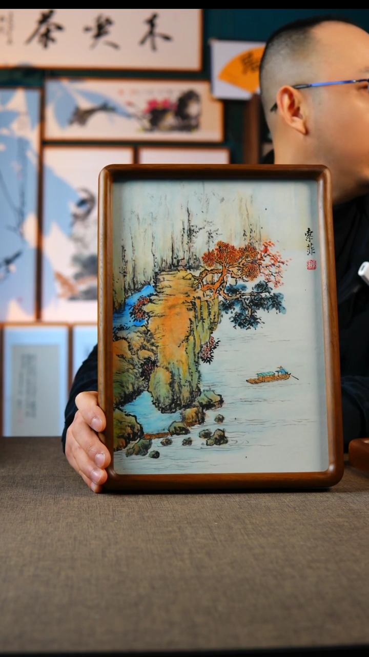 国画S3  实木榫卯 A4