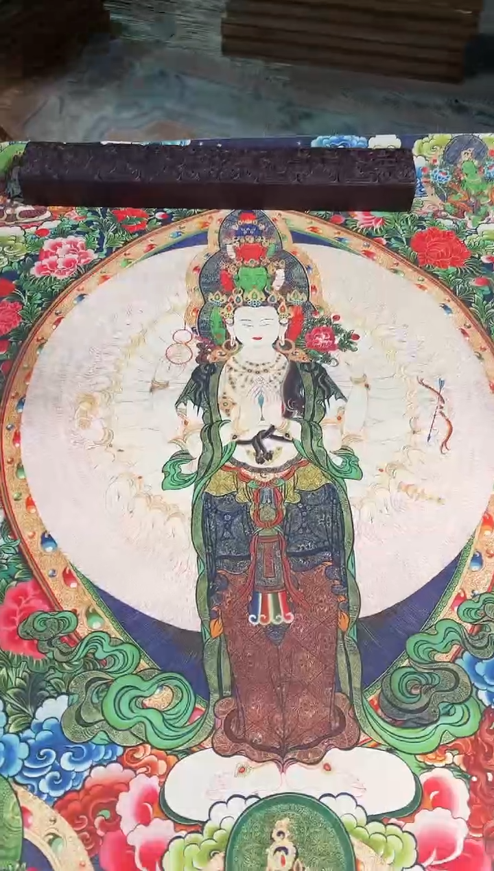 卷轴画天天的唐卡tk160