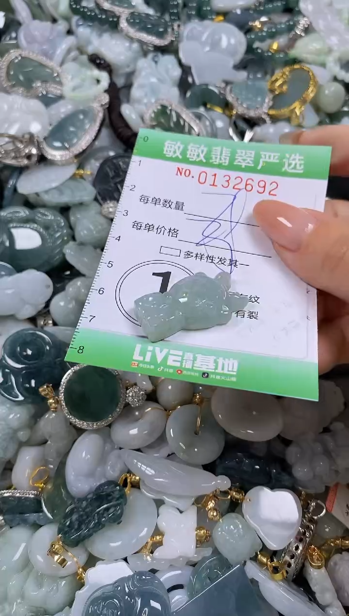 【闪购商品】翡翠颈饰未镶嵌闪购0132692