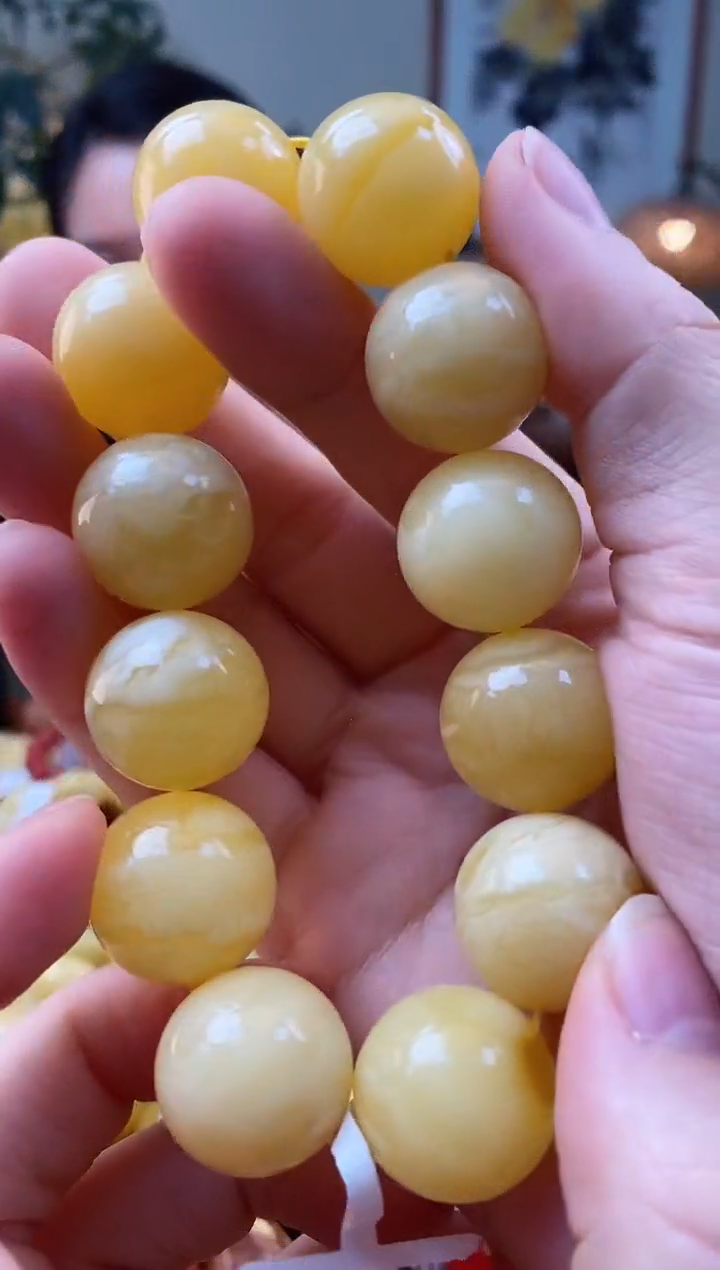 【闪购商品】蜜蜡手串未镶嵌手串