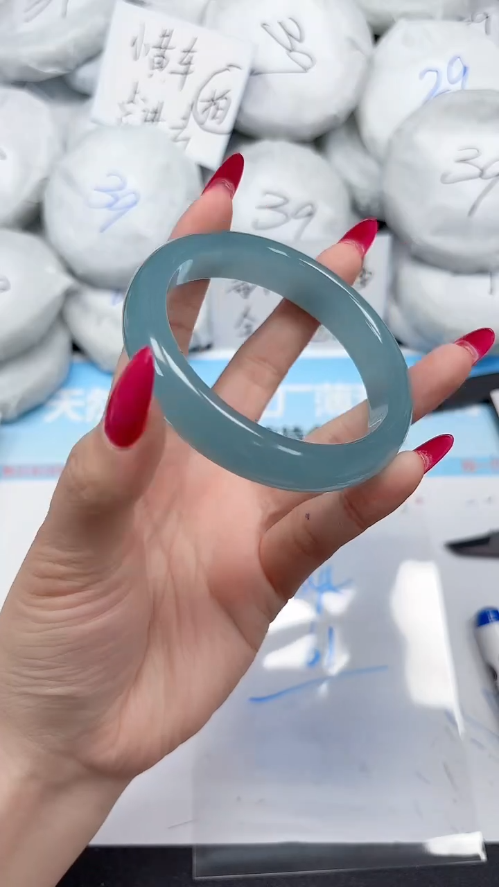 未镶嵌手镯石英质玉345/61