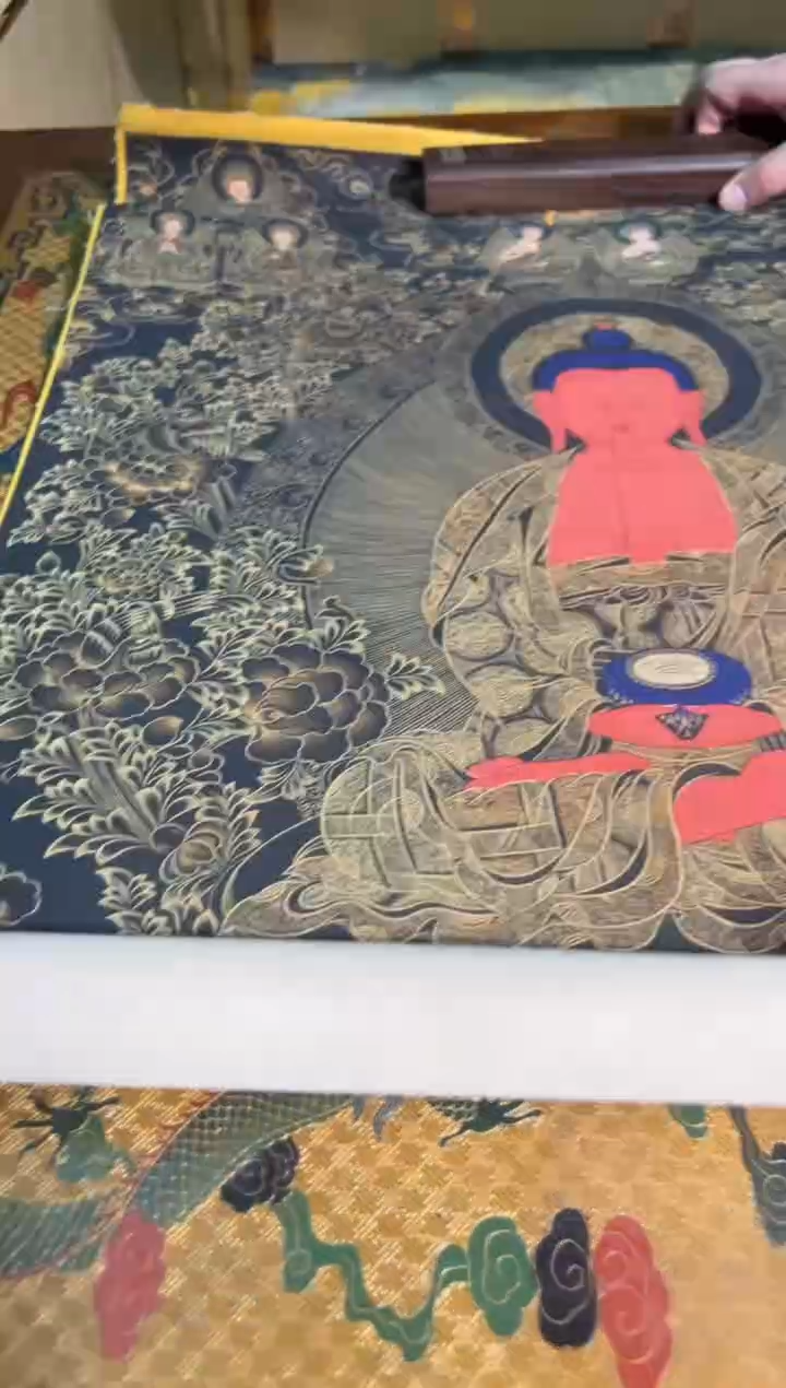 卷轴画卷轴画奥奥的唐卡