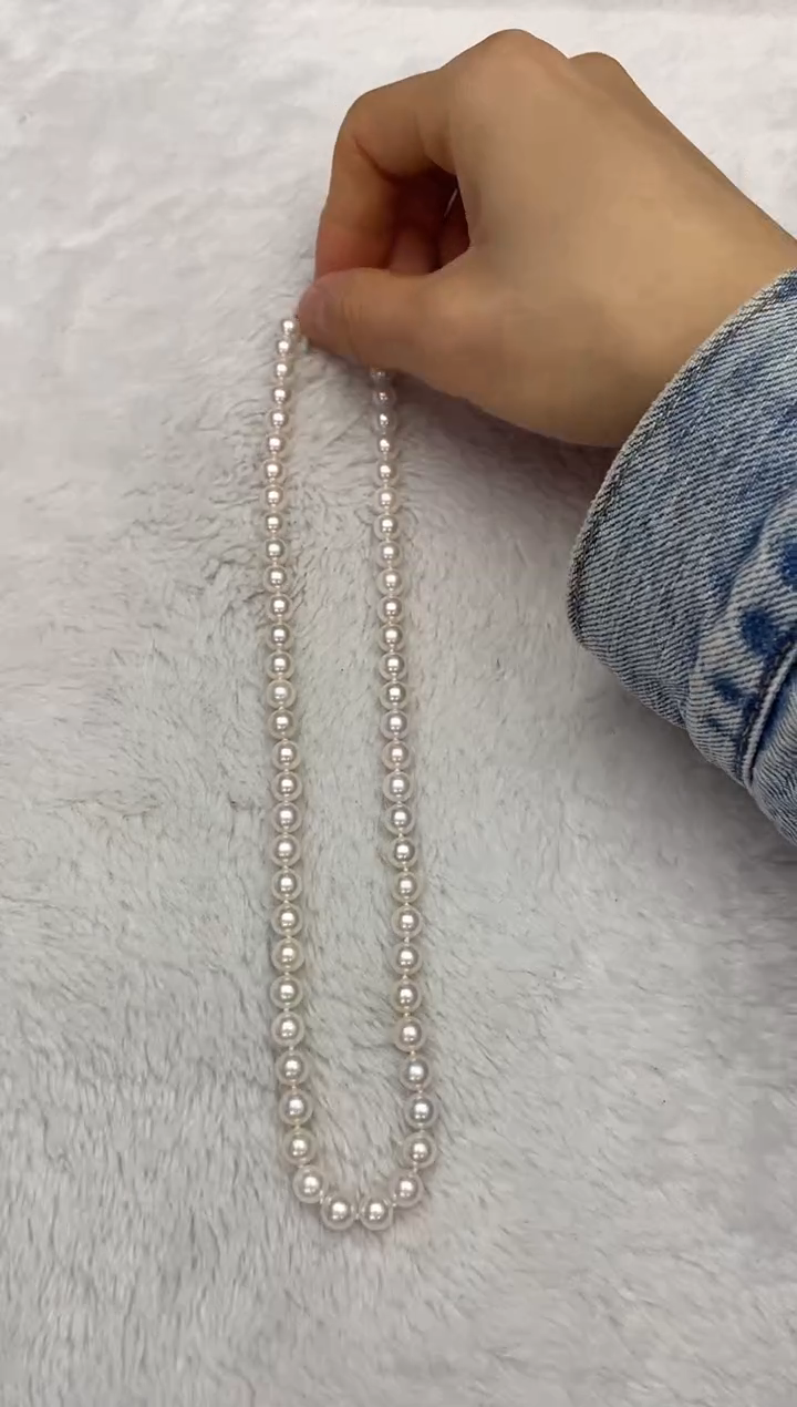 【闪购商品】海水珍珠颈饰未镶嵌AK6.5-7mm（多样性发一）