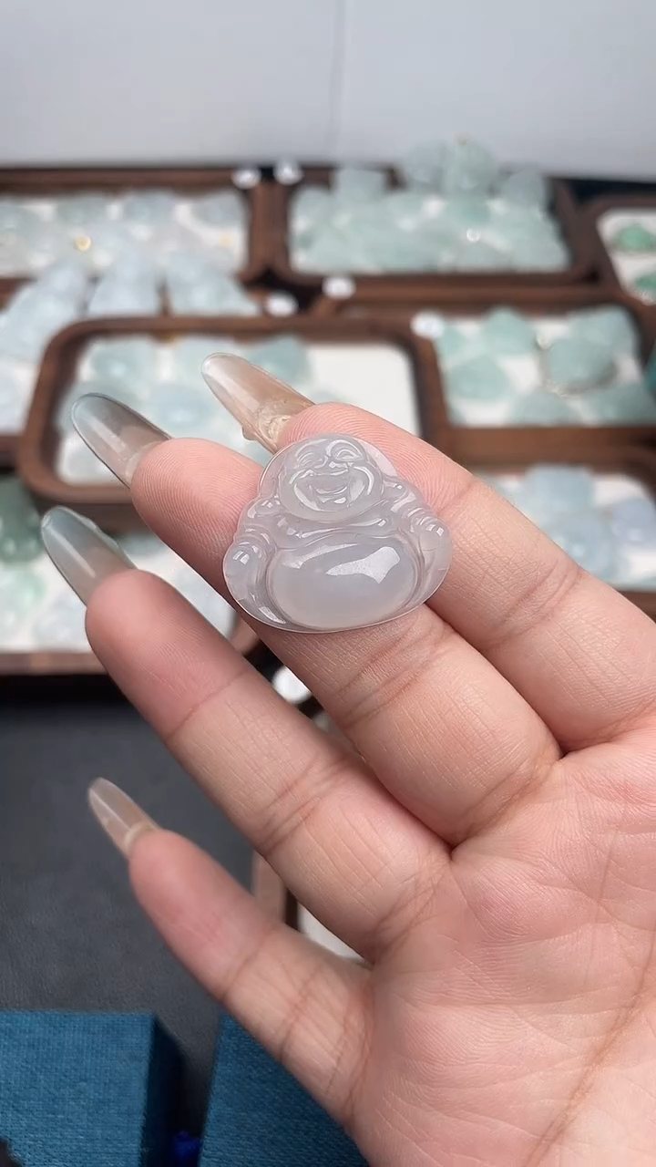 翡翠未镶嵌颈饰Z****s佛公