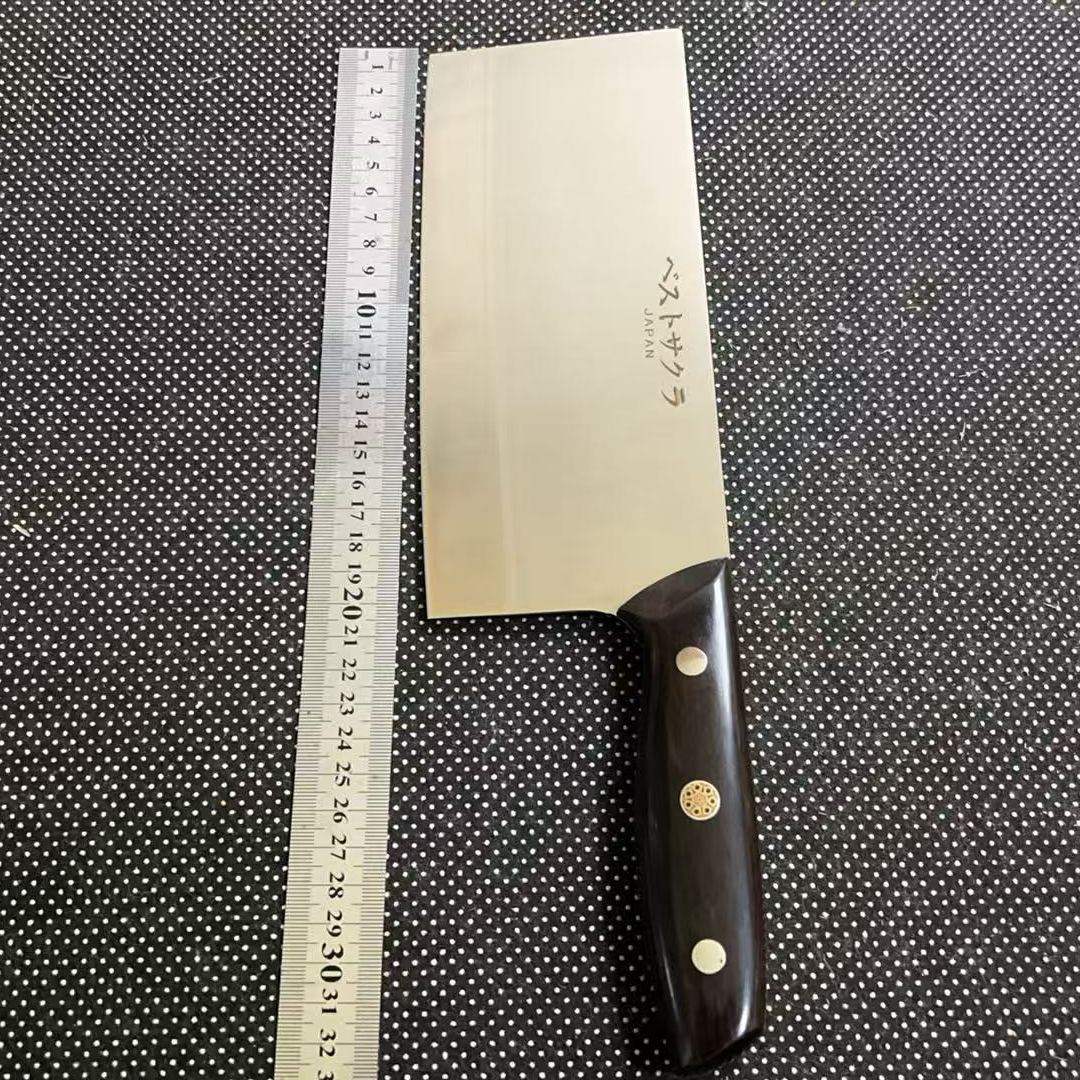 家用高碳钢锻打家用切菜切片刀