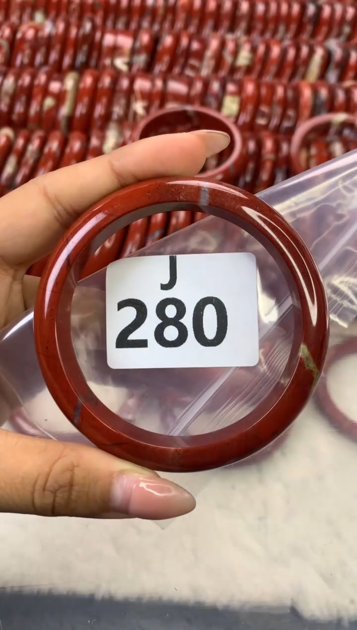 【闪购商品】碧石红碧石手镯未镶嵌280-59