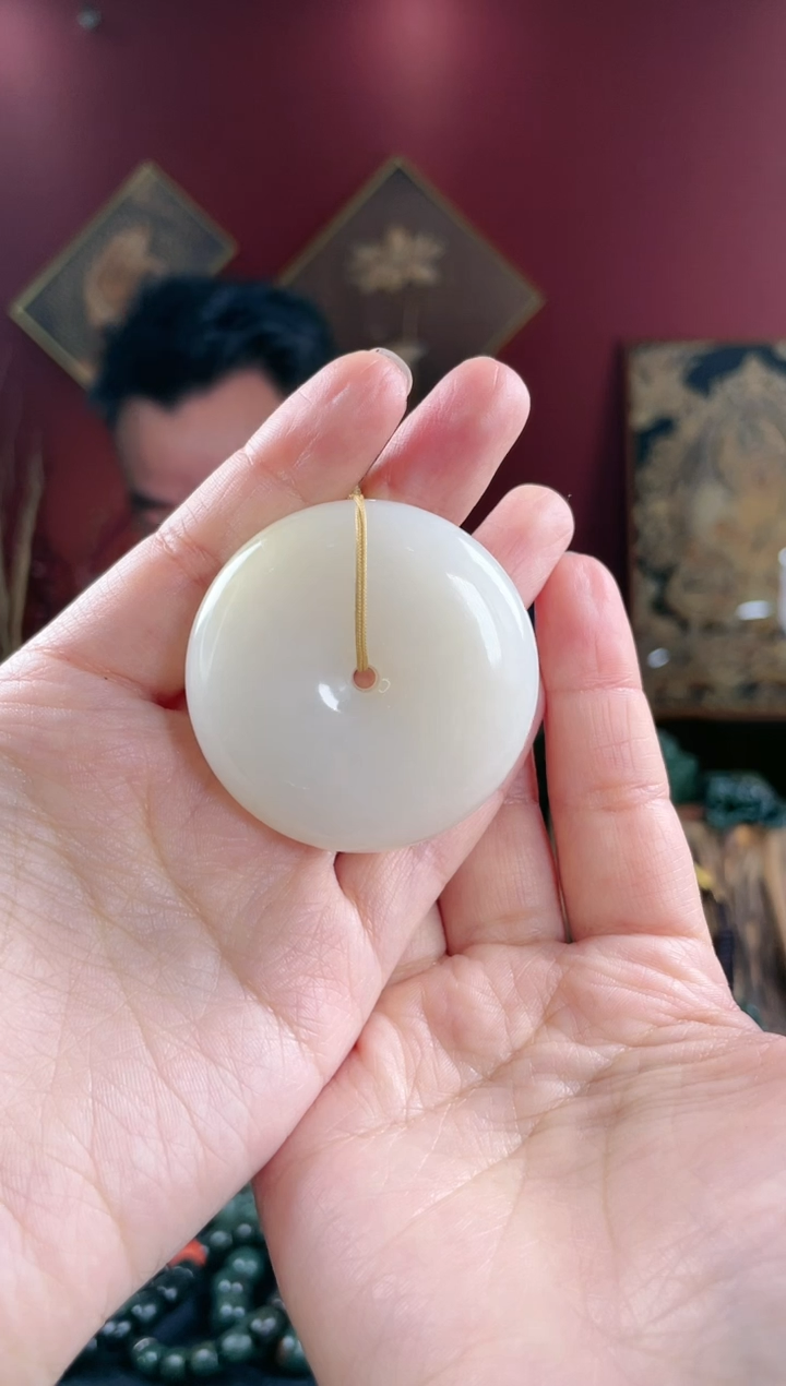 【闪购商品】和田玉挂件未镶嵌平安扣