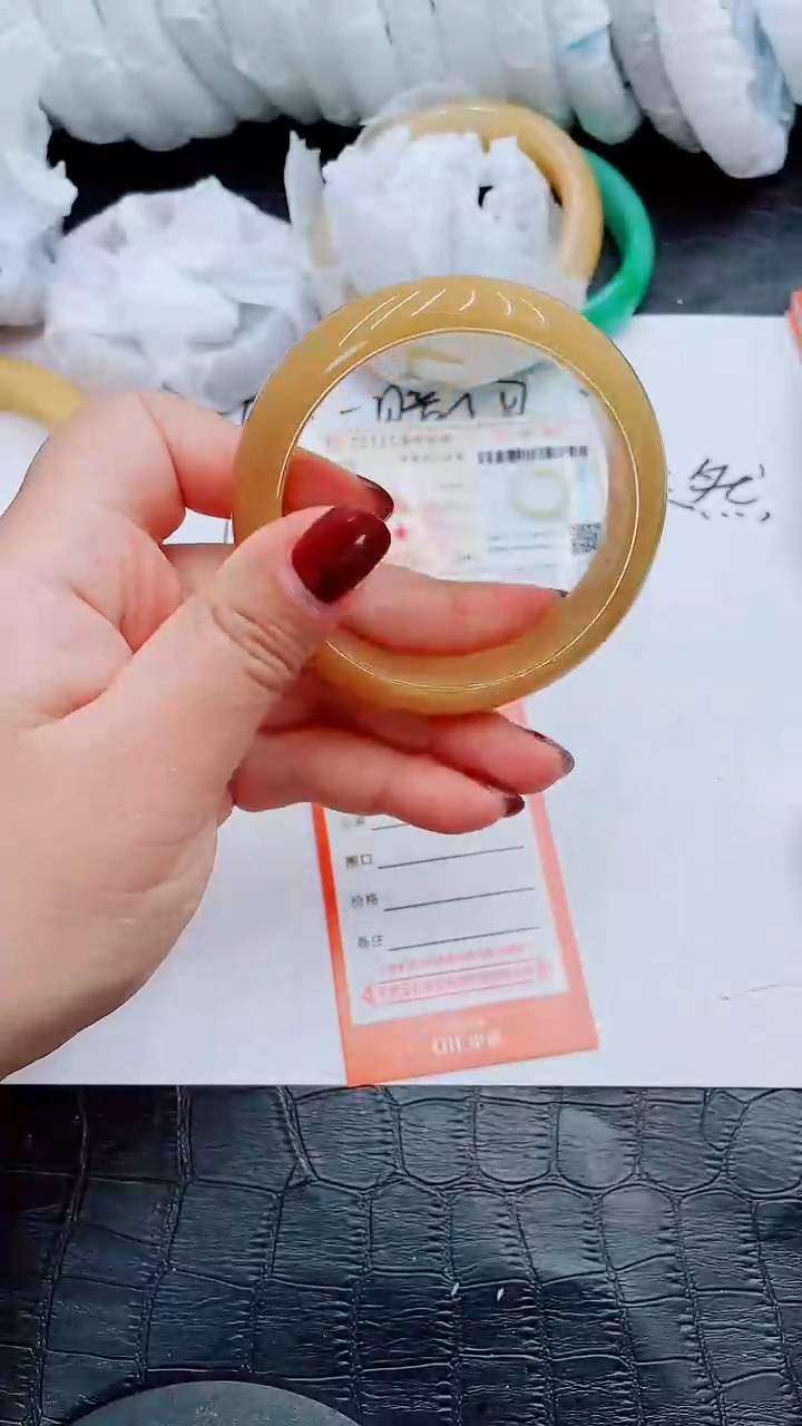 【闪购商品】石英质玉手镯未镶嵌S169-58-59