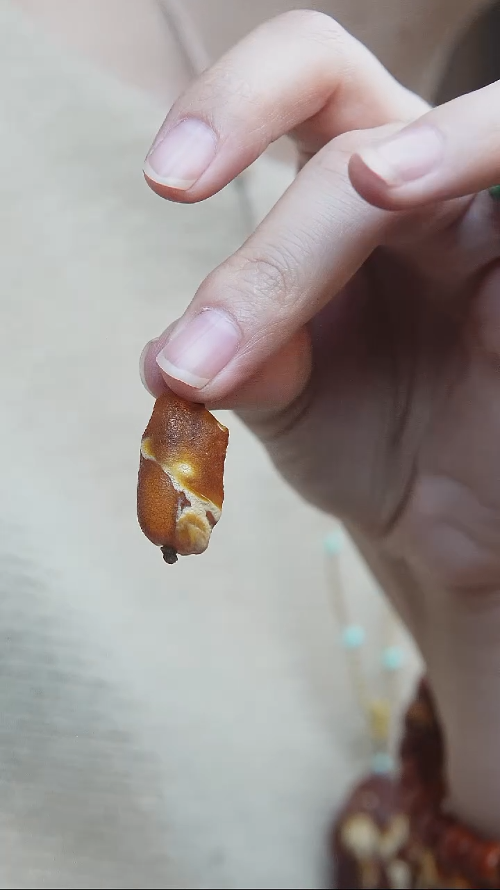 裸石蜜蜡未镶嵌*蜜蜡原石小提溜*活扣头*百搭小配饰*