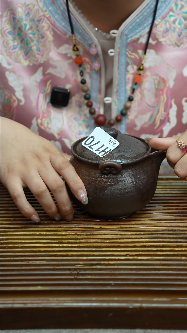万古烧粗陶手工茶具