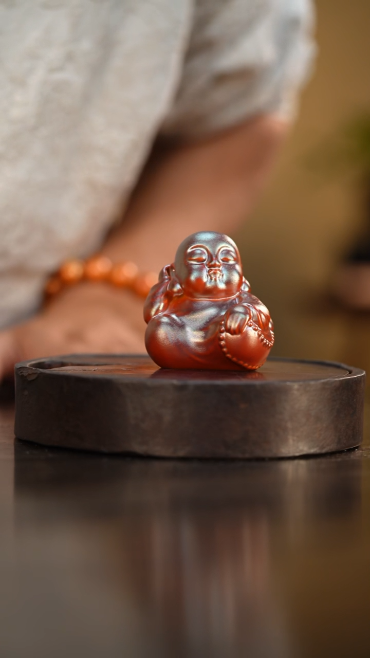 14柴房陶瓷柴烧向佛茶宠