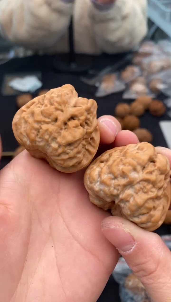 【闪购商品】文玩核桃把件延庆蛙40-t916