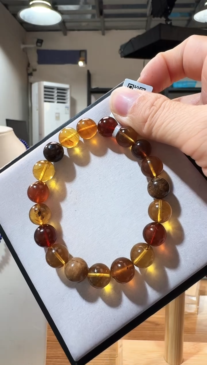 手链琥珀未镶嵌优0096