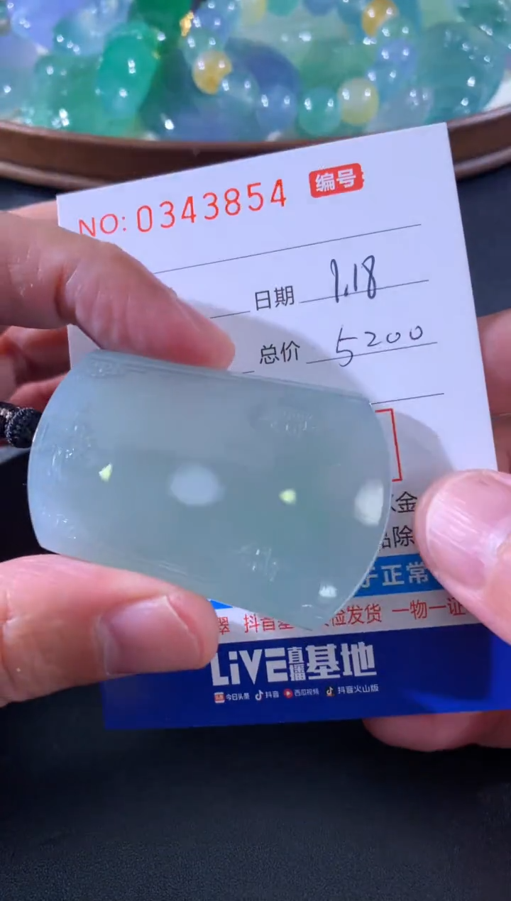 【闪购商品】翡翠颈饰未镶嵌天然A货翡翠