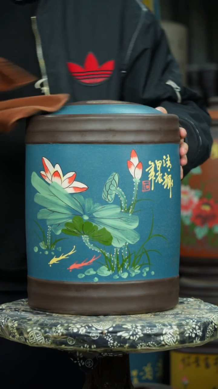 【闪购商品】紫砂茶叶罐茶叶罐