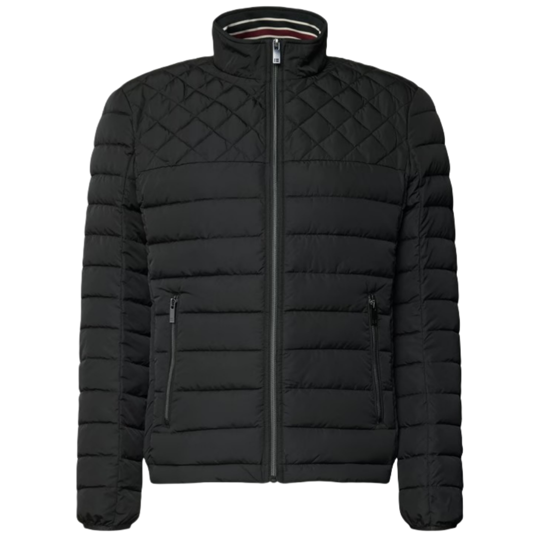 高品质尾货YC立领男棉服男秋冬大码棉衣男士短款商务休闲行缝格纹