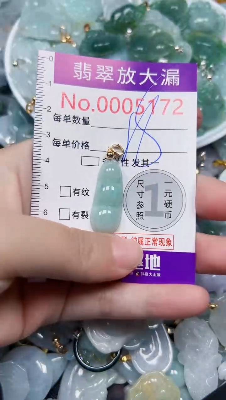 颈饰未镶嵌翡翠5172