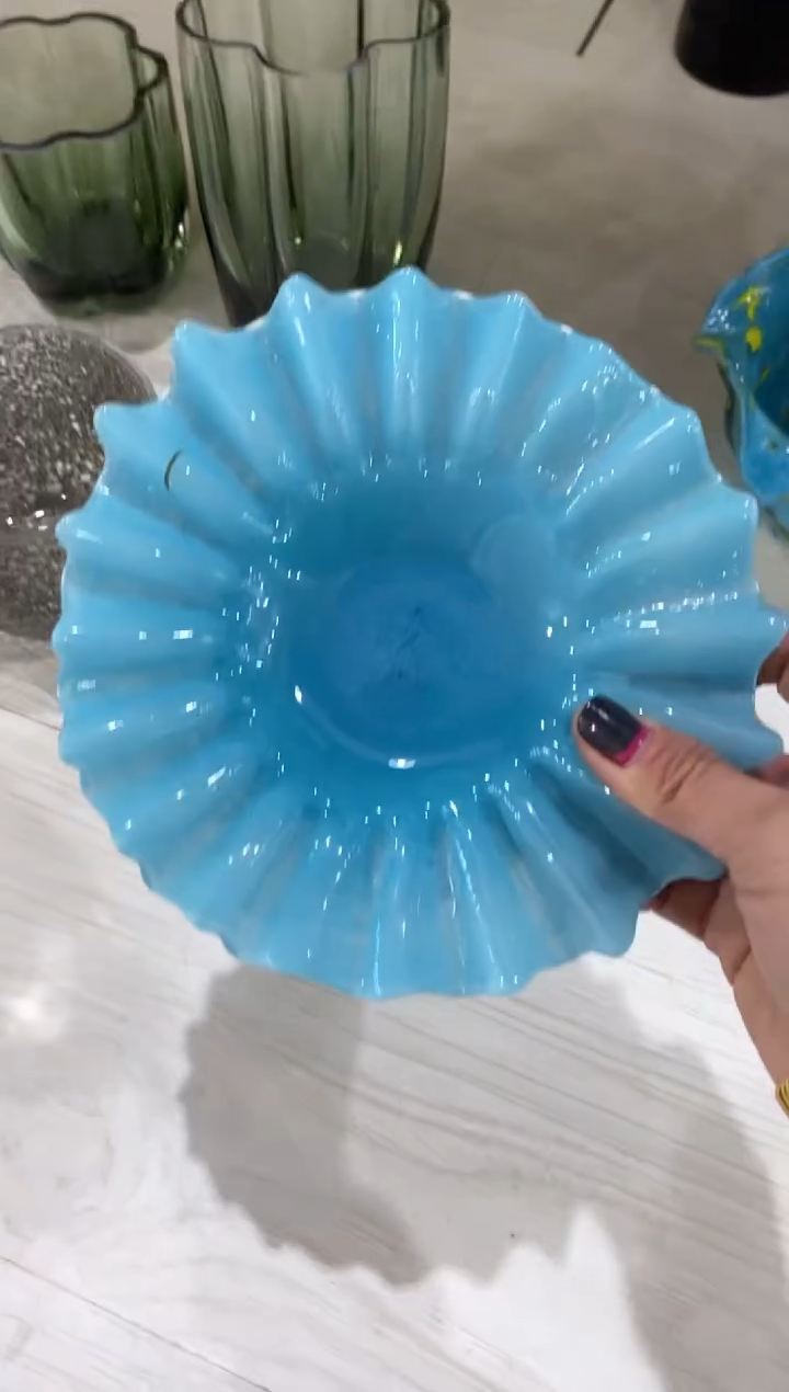 【闪购商品】琉璃慕忆家花瓶微瑕